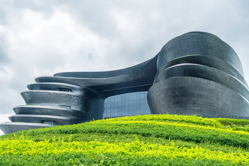 The Science and Technology Museum in Shenzhen, China